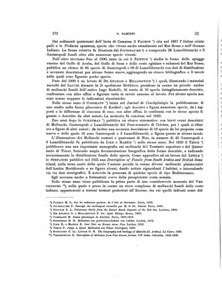 Palaeontographia Italica raccolta di monografie paleontologiche fondata da Mario Canavari nell'anno 1895