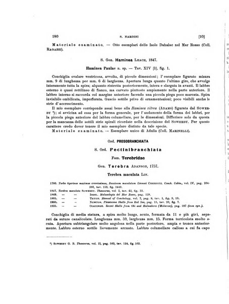 Palaeontographia Italica raccolta di monografie paleontologiche fondata da Mario Canavari nell'anno 1895