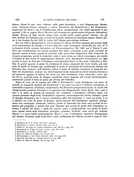 Palaeontographia Italica raccolta di monografie paleontologiche fondata da Mario Canavari nell'anno 1895