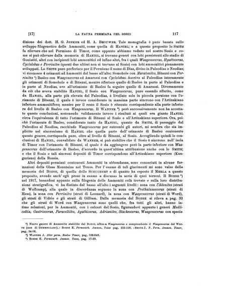 Palaeontographia Italica raccolta di monografie paleontologiche fondata da Mario Canavari nell'anno 1895