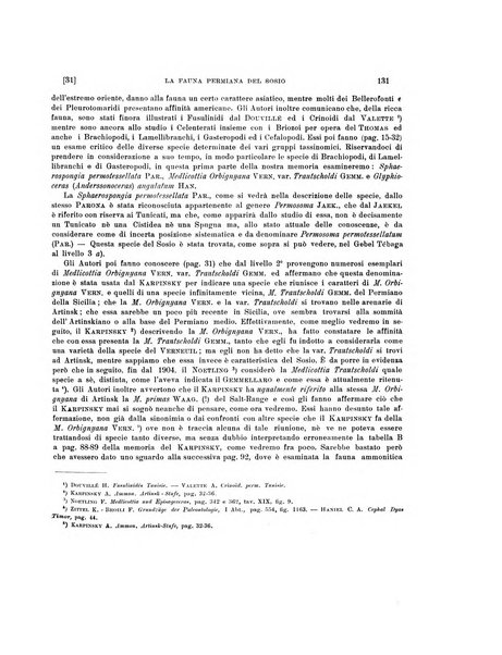 Palaeontographia Italica raccolta di monografie paleontologiche fondata da Mario Canavari nell'anno 1895