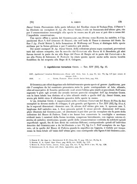 Palaeontographia Italica raccolta di monografie paleontologiche fondata da Mario Canavari nell'anno 1895