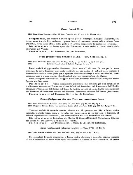 Palaeontographia Italica raccolta di monografie paleontologiche fondata da Mario Canavari nell'anno 1895