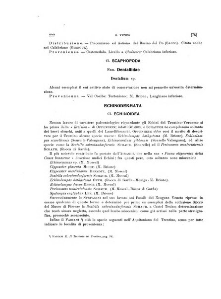 Palaeontographia Italica raccolta di monografie paleontologiche fondata da Mario Canavari nell'anno 1895