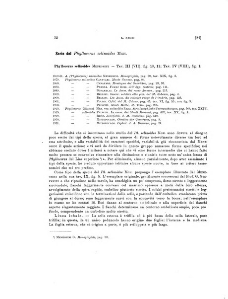 Palaeontographia Italica raccolta di monografie paleontologiche fondata da Mario Canavari nell'anno 1895