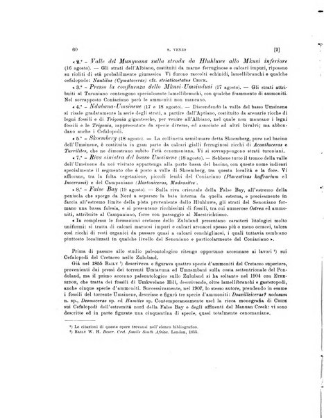 Palaeontographia Italica raccolta di monografie paleontologiche fondata da Mario Canavari nell'anno 1895