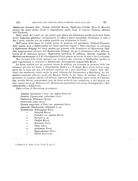 Palaeontographia Italica raccolta di monografie paleontologiche fondata da Mario Canavari nell'anno 1895