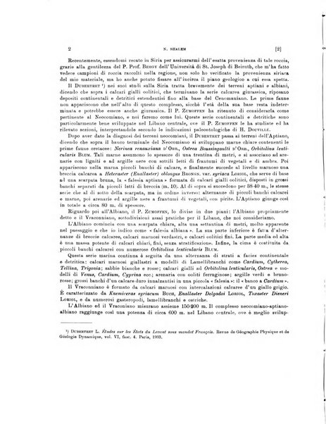 Palaeontographia Italica raccolta di monografie paleontologiche fondata da Mario Canavari nell'anno 1895