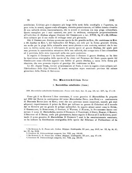 Palaeontographia Italica raccolta di monografie paleontologiche fondata da Mario Canavari nell'anno 1895