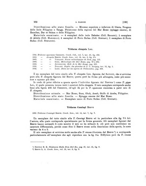 Palaeontographia Italica raccolta di monografie paleontologiche fondata da Mario Canavari nell'anno 1895