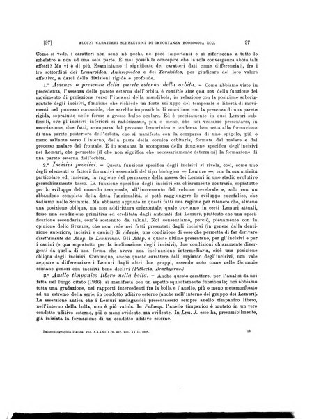 Palaeontographia Italica raccolta di monografie paleontologiche fondata da Mario Canavari nell'anno 1895