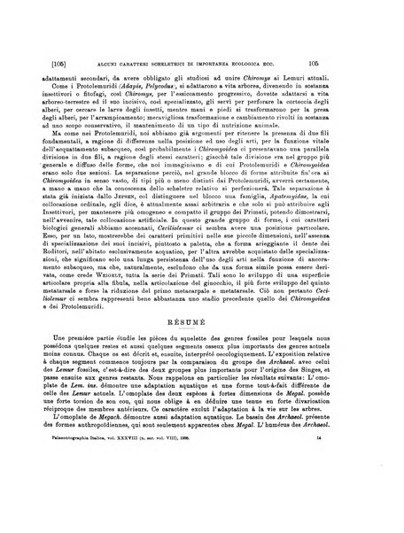 Palaeontographia Italica raccolta di monografie paleontologiche fondata da Mario Canavari nell'anno 1895