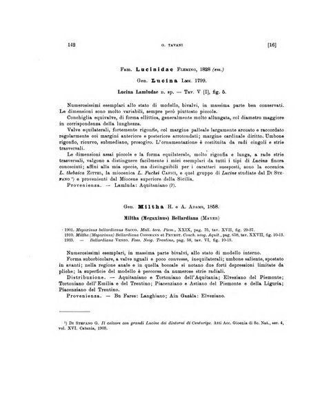 Palaeontographia Italica raccolta di monografie paleontologiche fondata da Mario Canavari nell'anno 1895