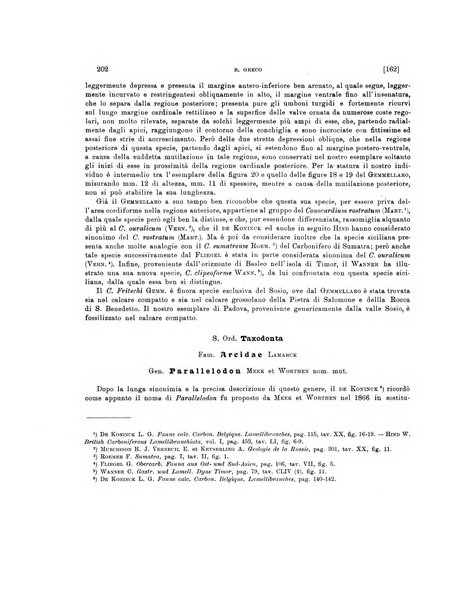 Palaeontographia Italica raccolta di monografie paleontologiche fondata da Mario Canavari nell'anno 1895