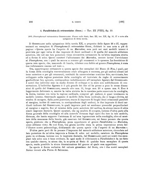 Palaeontographia Italica raccolta di monografie paleontologiche fondata da Mario Canavari nell'anno 1895