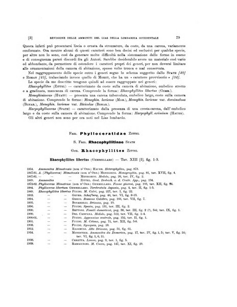 Palaeontographia Italica raccolta di monografie paleontologiche fondata da Mario Canavari nell'anno 1895