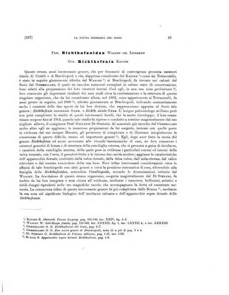 Palaeontographia Italica raccolta di monografie paleontologiche fondata da Mario Canavari nell'anno 1895