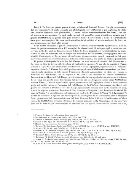 Palaeontographia Italica raccolta di monografie paleontologiche fondata da Mario Canavari nell'anno 1895