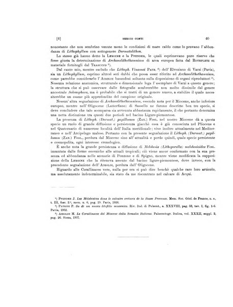 Palaeontographia Italica raccolta di monografie paleontologiche fondata da Mario Canavari nell'anno 1895