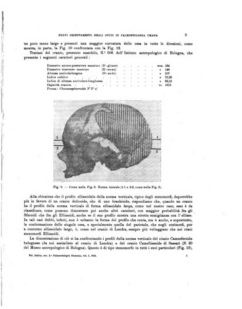 Palaeontographia Italica raccolta di monografie paleontologiche fondata da Mario Canavari nell'anno 1895