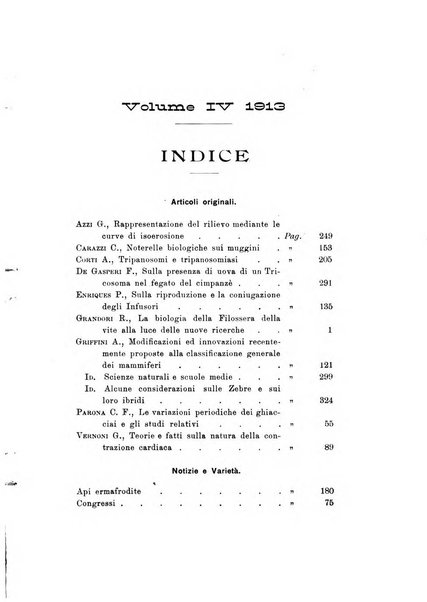 Natura rivista mensile di scienze naturali