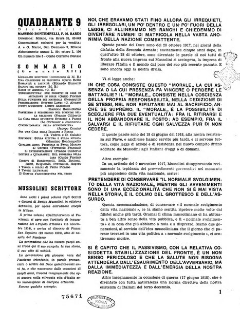 Quadrante rivista mensile