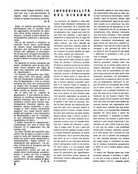 Quadrante rivista mensile