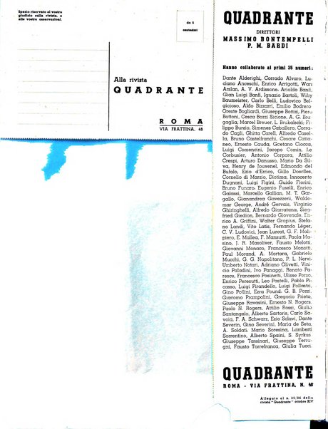 Quadrante rivista mensile