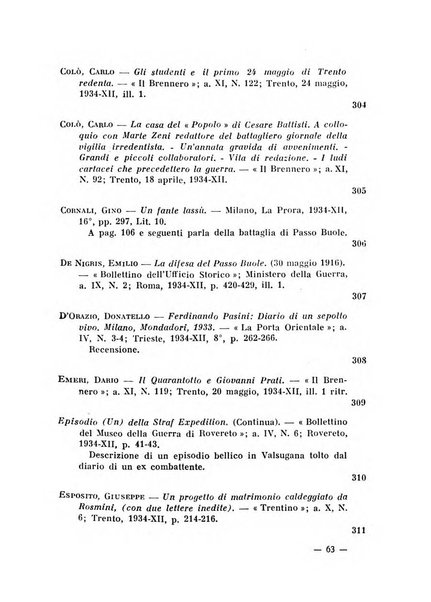 Bollettino bibliografico trimestrale della Venezia Tridentina