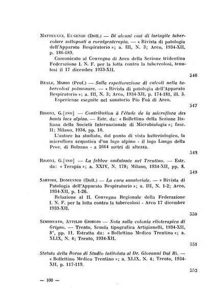 Bollettino bibliografico trimestrale della Venezia Tridentina