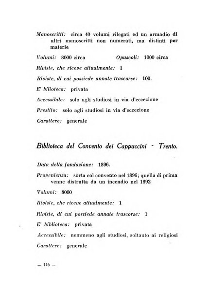 Bollettino bibliografico trimestrale della Venezia Tridentina