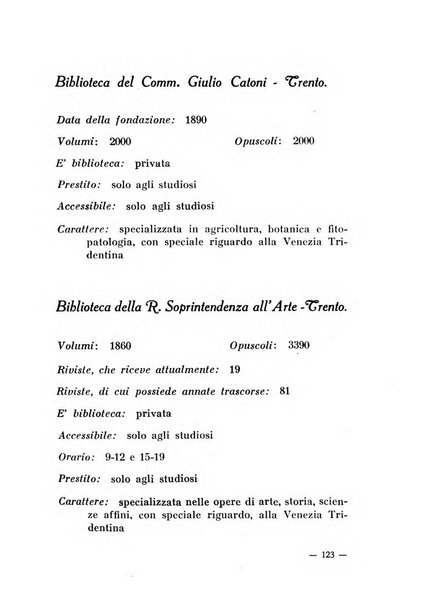 Bollettino bibliografico trimestrale della Venezia Tridentina