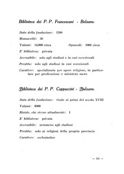 Bollettino bibliografico trimestrale della Venezia Tridentina