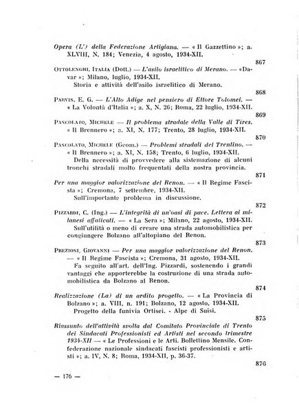 Bollettino bibliografico trimestrale della Venezia Tridentina