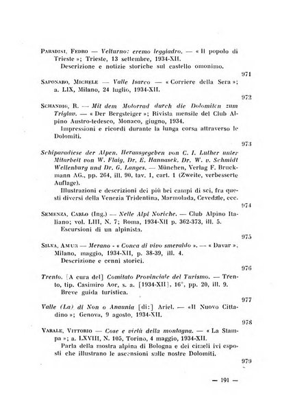 Bollettino bibliografico trimestrale della Venezia Tridentina