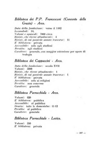 Bollettino bibliografico trimestrale della Venezia Tridentina