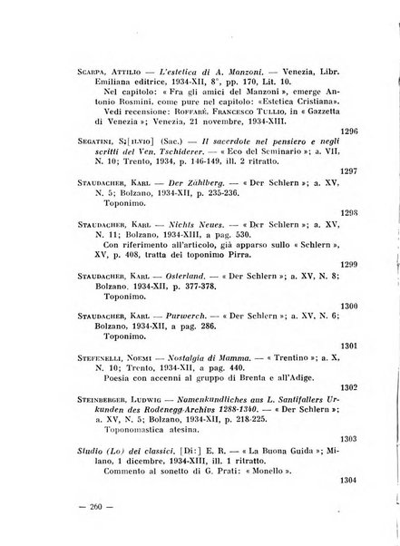 Bollettino bibliografico trimestrale della Venezia Tridentina