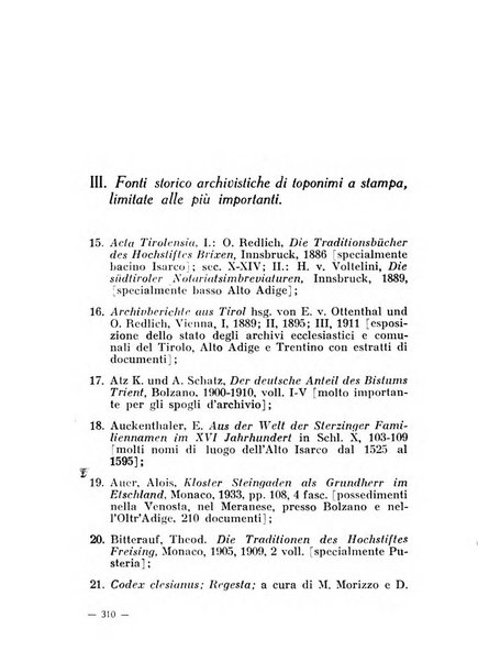 Bollettino bibliografico trimestrale della Venezia Tridentina