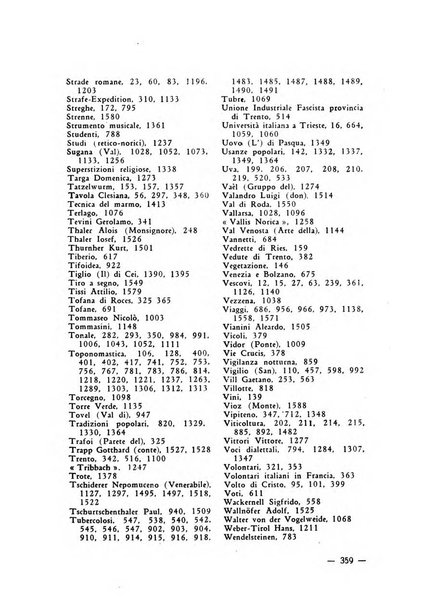 Bollettino bibliografico trimestrale della Venezia Tridentina