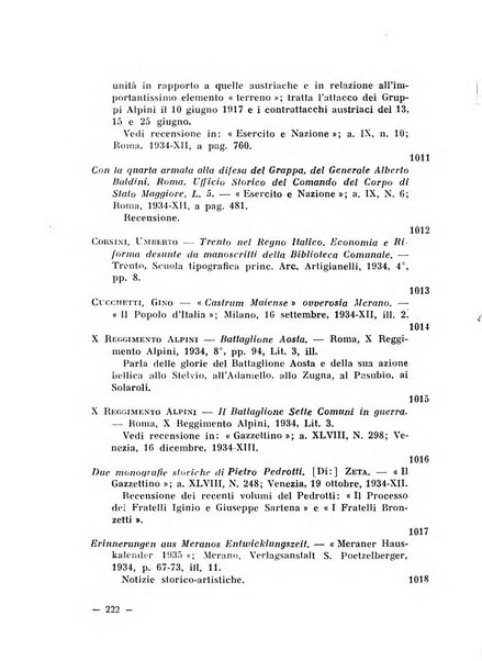 Bollettino bibliografico trimestrale della Venezia Tridentina