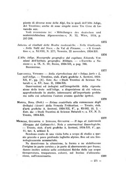 Bollettino bibliografico trimestrale della Venezia Tridentina