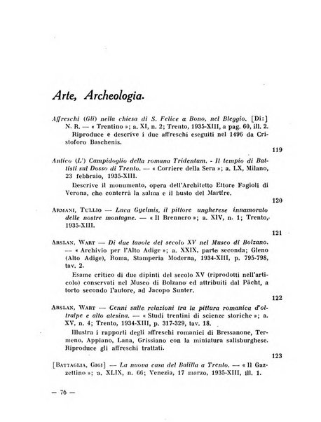 Bollettino bibliografico trimestrale della Venezia Tridentina