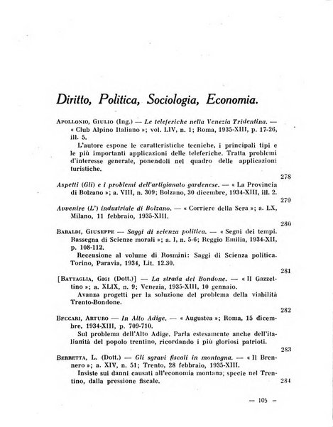 Bollettino bibliografico trimestrale della Venezia Tridentina