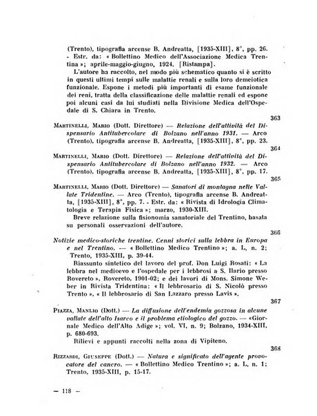 Bollettino bibliografico trimestrale della Venezia Tridentina