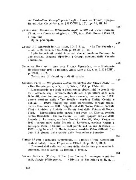 Bollettino bibliografico trimestrale della Venezia Tridentina