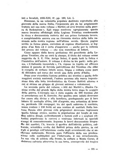 Bollettino bibliografico trimestrale della Venezia Tridentina