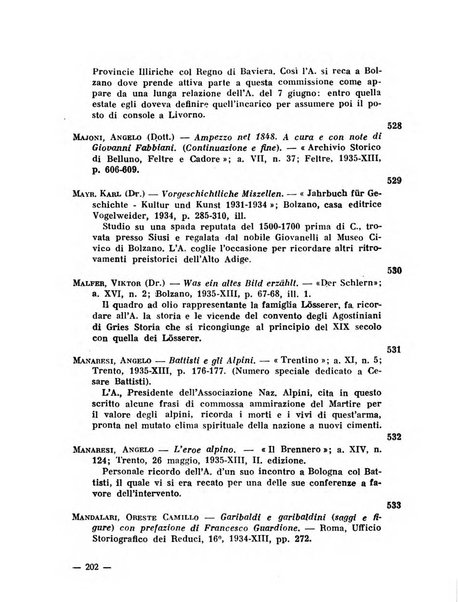 Bollettino bibliografico trimestrale della Venezia Tridentina