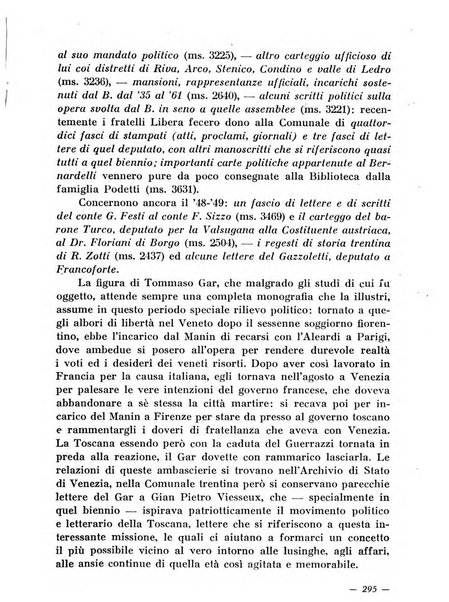 Bollettino bibliografico trimestrale della Venezia Tridentina