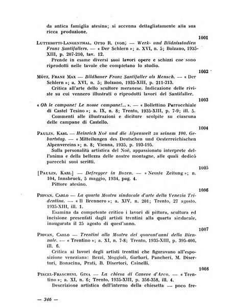 Bollettino bibliografico trimestrale della Venezia Tridentina