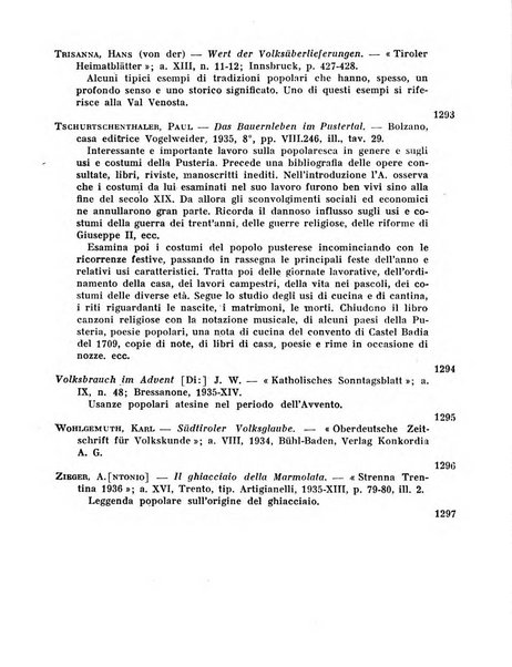 Bollettino bibliografico trimestrale della Venezia Tridentina